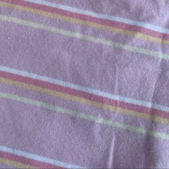 Wild fable pink striped tube top crop top size medium - Picture 4 of 4